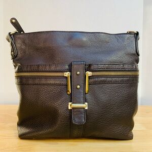 Stone Mountain chocolate, Brown Shoulder Bag